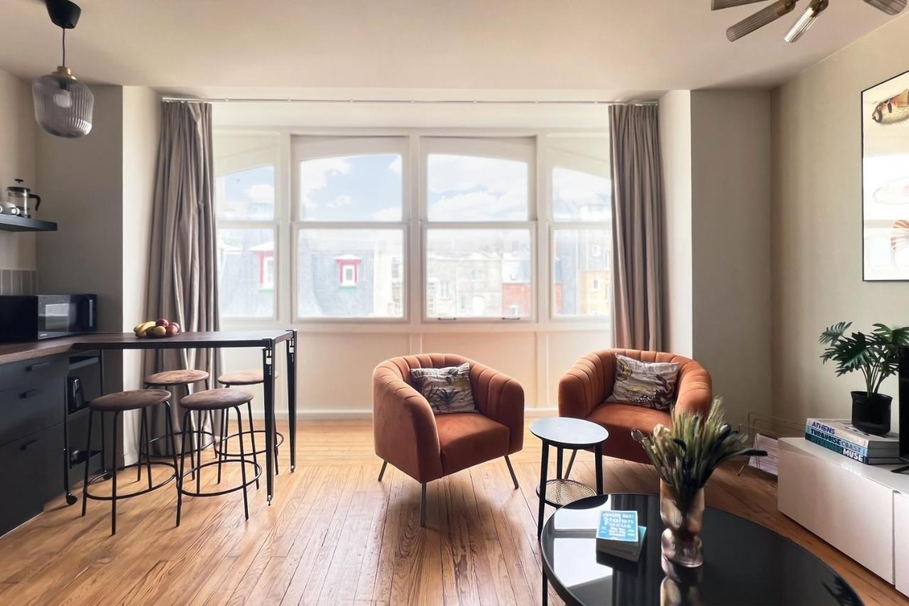 Villa Adele, Bow-Window Vue Mer -Appt 04 Mers-les-Bains Exterior foto