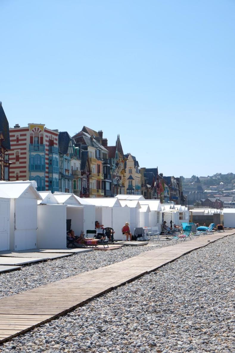 Villa Adele, Bow-Window Vue Mer -Appt 04 Mers-les-Bains Exterior foto